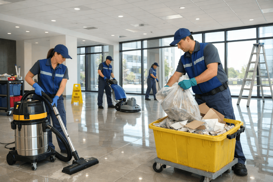 SERVICIO ASEO TERMINAL DE OBRAS